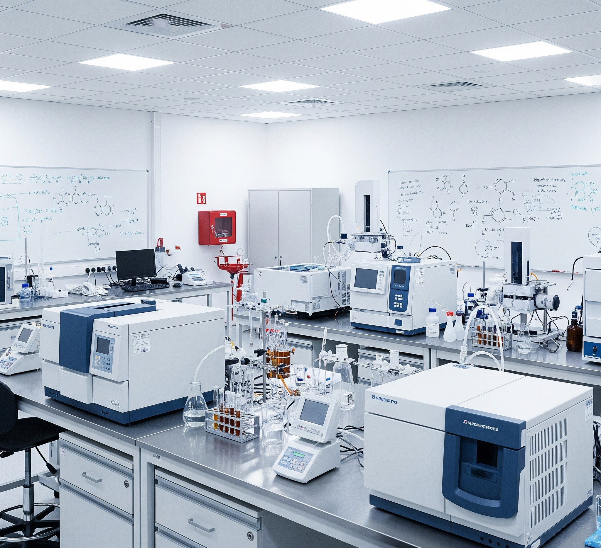 Intérieur de notre laboratoire d'analyse environnementale S2E